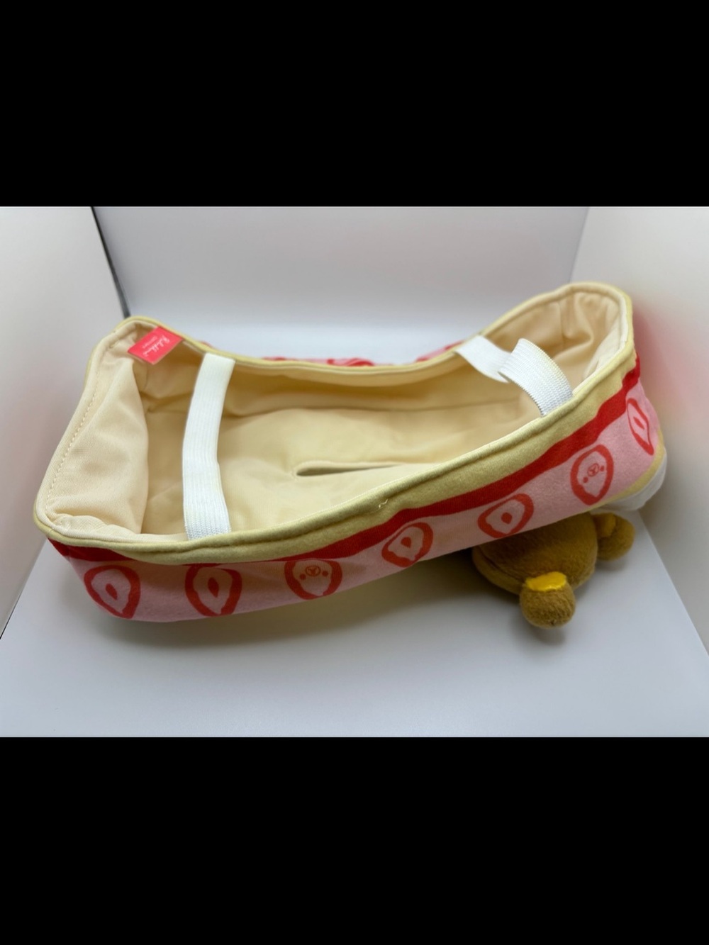 Rilakkuma Tissue Box Cover Strawberries Cake Kawaii Authentic Cute 2018 San-X - Picture 2 of 4